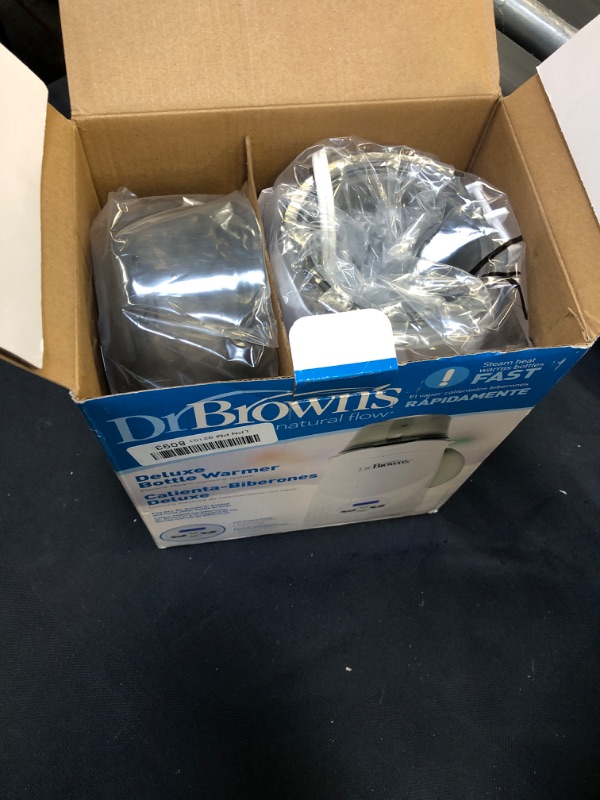 Photo 2 of Dr. Brown's - Natural Flow Deluxe Bottle Warmer ( BOX HAS DAMAGE ) 
