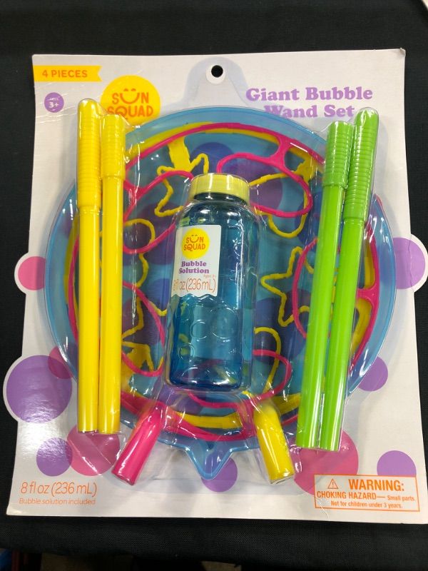 Photo 2 of Giant Bubble Wand 2pk - Sun Squad