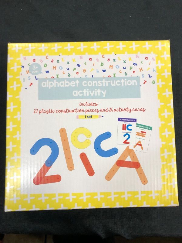 Photo 1 of Alphabet Construction Activity Set for Kids 