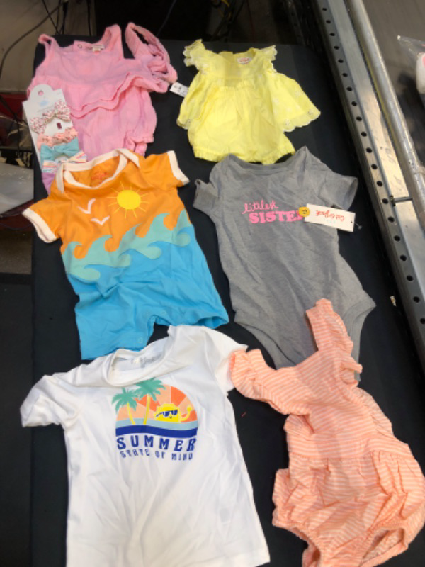 Photo 1 of BABY CLOTHING BOT LOT SIZE NB/ 0-3M/18M/ 2T/5T/4T 