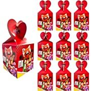 Photo 1 of 12Pack Turning Red Party Gift Bags - Candy Bags for Kids Turning Red Birthday Party Supplies
