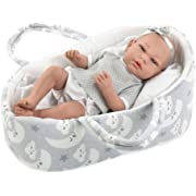 Photo 1 of Ann Lauren Dolls 15 Inch Anatomically Correct Baby Doll Girl Doll with Basket- Baby Dolls
