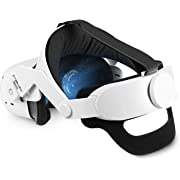 Photo 1 of ZyberGears VR Head Strap for Quest 2, Adjustable Comfortable Touch Elite Strap for Reduce Face Pressure Enhanced Support
