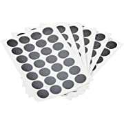 Photo 1 of Amazon Basics Handwrite Only Removable Round Color-Coding Labels, 3/4-Inch diameter, Black (3PCS)
