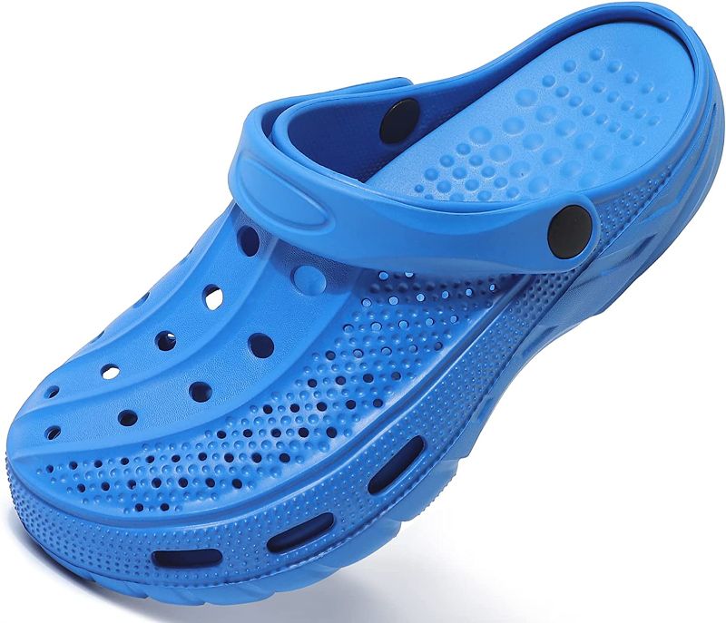 Photo 1 of ChayChax Men's and Women's Arch Support Clogs Garden Shoes Slip-on Outdoor Beach Slippers with Removable Cushion Footbed  SZ 12-13 Women/10.5-11.5 Men
