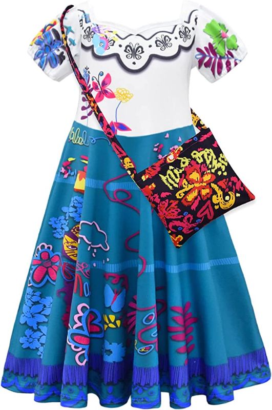 Photo 1 of GVGWenge Encanto Costume for Girls Princess Dress up Halloween Party Role Play Dress
3-4T