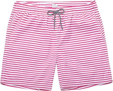 Photo 1 of Biwisy Mens Swim Trunks Quick Dry Swim Shorts with Mesh Lining Funny Beach Shorts XL
