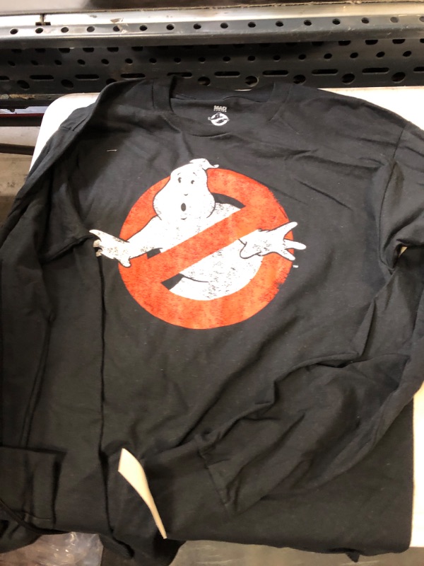 Photo 1 of GHOST BUSTERS BLACK LONG SLEEVE
LARGE 
