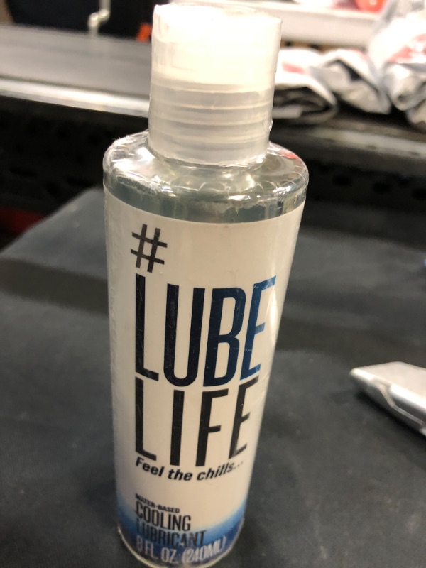 Photo 2 of #LubeLife Water-Based Cooling Personal Lubricant, Cool Tingling Sensation Lube for Men, Women and Couples, 8 Fl Oz Cooling 8 Fl Oz (Pack of 1)
