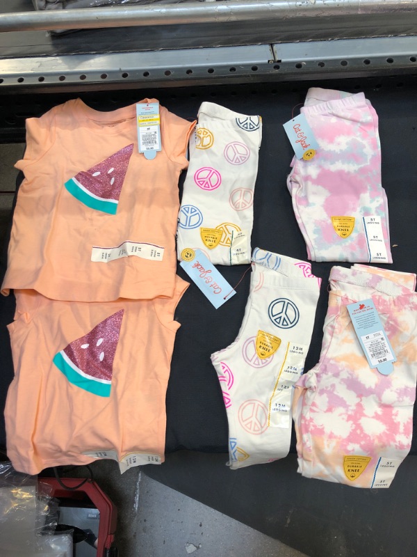 Photo 1 of 6 PCS TODDLERS CLOTHING BUNDLE (12M,12M,3T,4T,5T,5T)