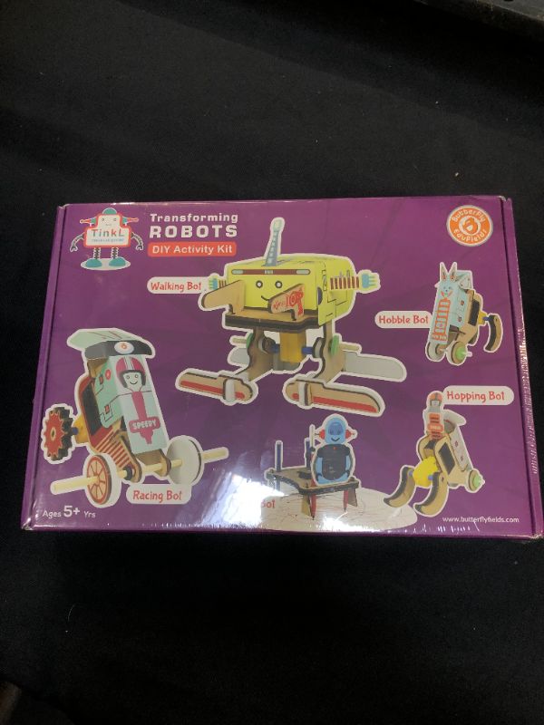 Photo 2 of ButterflyEduFields 5in1 Robot Toys for Kids | Robot Building kit for Boys Girls 8 9 10 12 Years | DIY STEM Projects Engineering kit
