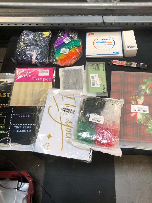 Photo 1 of 12 PCS MISC. ITEMS BAG LOT