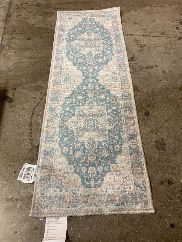 Photo 1 of 57"X19" LEGACY COLLECTION OTTTOMANSON RUNNER RUG - NEEDS TO BE CLEANED -