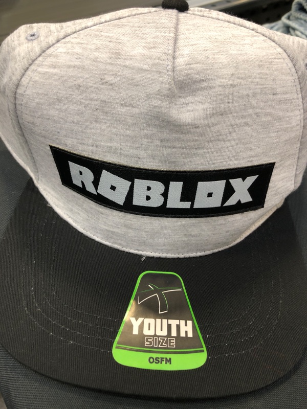 Photo 2 of Kids' Roblox Flat Brim Baseball Hat -ONE SIZE YOUTH