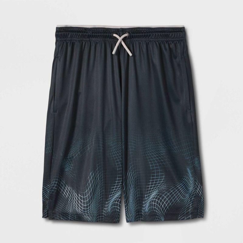 Photo 1 of Boys' Geometric Ombre Performance Shorts - All in Motion™ XS
