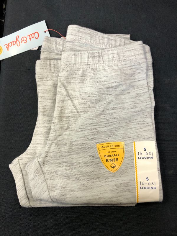 Photo 1 of Girls Legging Pants Grey 2Pk S