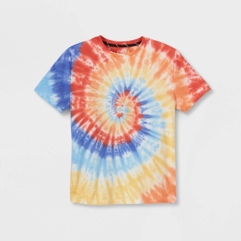 Photo 1 of Boy' Swirl Tie-Dye Graphic Short Sleeve T-Shirt - Art Class™ S
