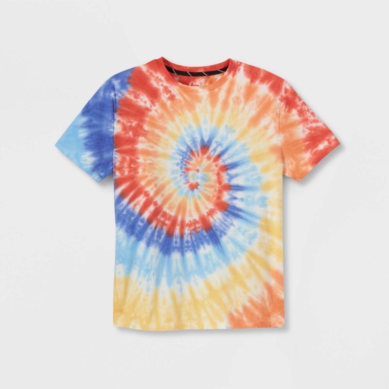 Photo 1 of Boy' Swirl Tie-Dye Graphic Short Sleeve T-Shirt - Art Class™ M
