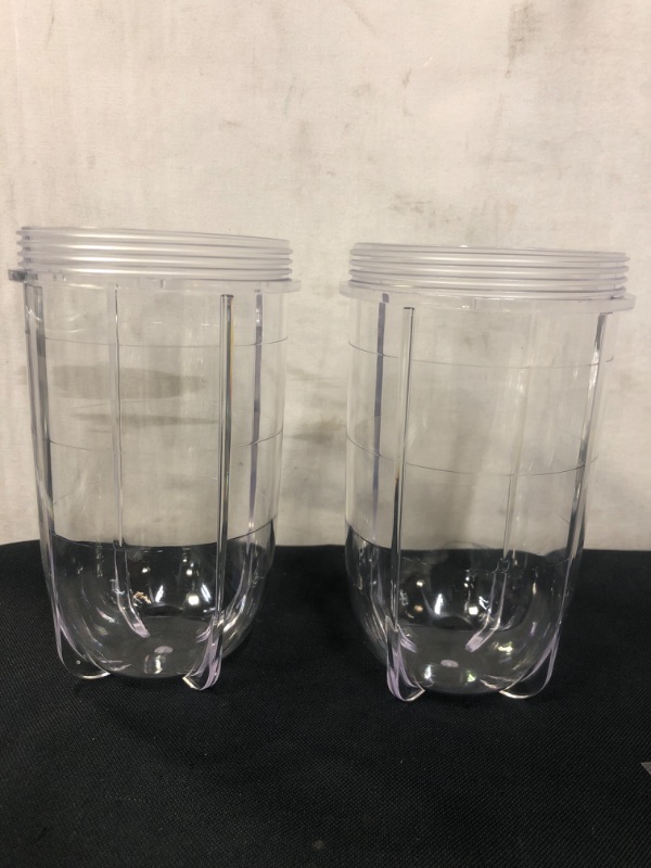 Photo 2 of 2 PCS Replacement Cups For Magic Bullet Replacement Parts 16OZ Blender Cups Jar compatible with 250W Magic Bullet MB1001 Series Juicer Mixer