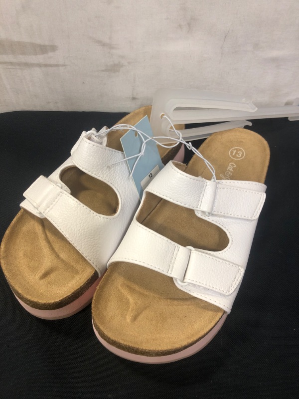 Photo 2 of Girls' Claire Slip-on Footbed Sandals - Cat & Jack? Size 13