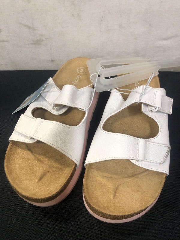 Photo 1 of Girls' Claire Slip-on Footbed Sandals - Cat & Jack? Size 2T