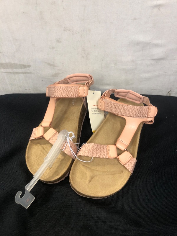 Photo 2 of Girls' Val Footbed Sandals - Cat & Jack Blush 4