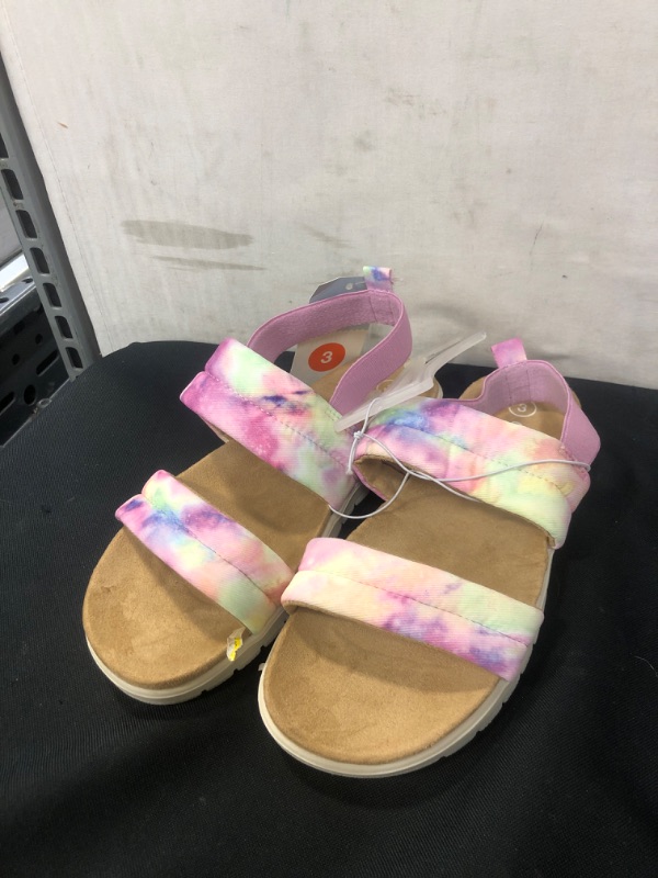 Photo 3 of Girls' Hazel Slip-On Pull-On Footbed Sandals - Cat & Jack - Size 3