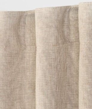 Photo 2 of 1pc Blackout Aruba Linen Window Curtain Panel - Threshold - 