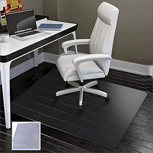 Photo 1 of SHAREWIN Large Office Chair Mat for Hard Floors - 59''x47'',Heavy Duty Clear Wood/Tile Floor Protector PVC Transparent by SHAREWIN
