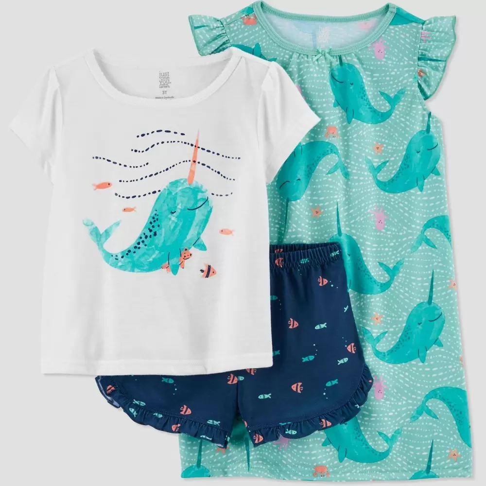 Photo 1 of Carter's Just One You Toddler Boys' Whale Pajama Set , SIZE 4T 