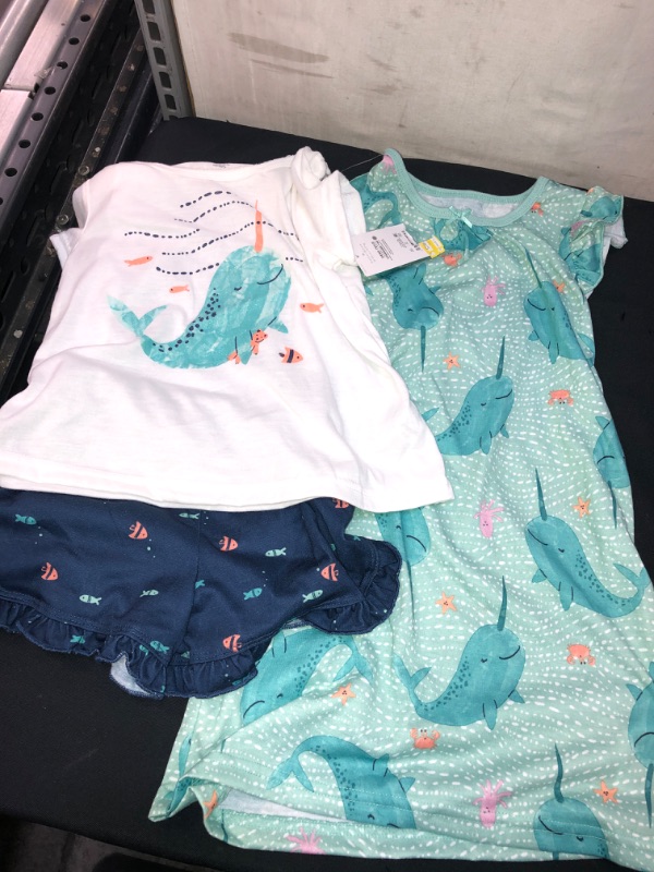 Photo 2 of Carter's Just One You Toddler Boys' Whale Pajama Set , SIZE 4T 