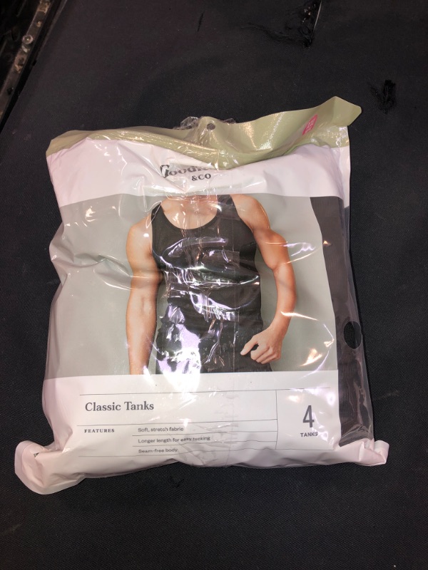 Photo 2 of ? Goodfellow & Co - Men's 4pk Ribbon Classic Tanks - SIZE XXL 