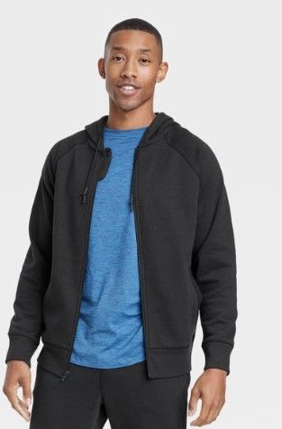 Photo 1 of Men's Cotton Fleece Full Zip Sweatshirt - All in Motion™
SIZE M (MINOR STAIN)
