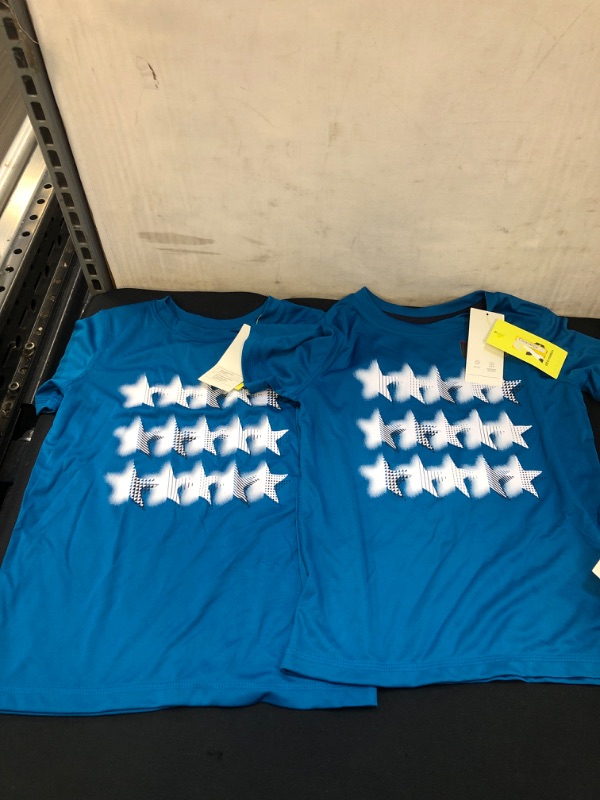 Photo 2 of Boys' Short Sleeve Stars Graphic T-Shirt - All in Motion™
SIZE XS  2 PCS 