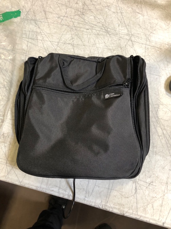 Photo 2 of black carrying case..