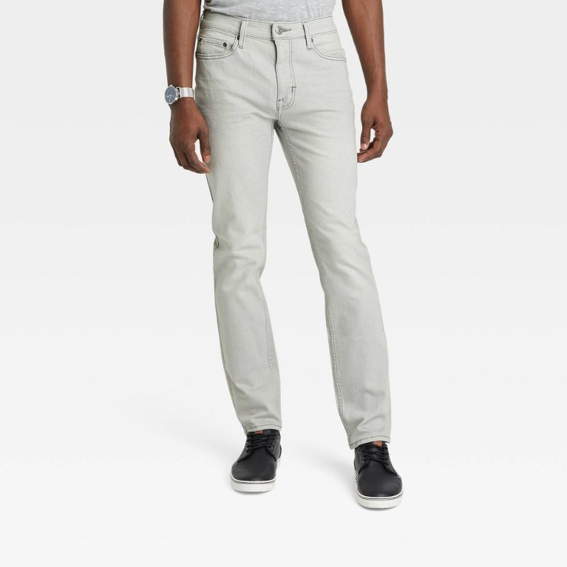 Photo 1 of Men's Slim Fit Jeans - Goodfellow & Co™
Size: 34x34
Color: light gray