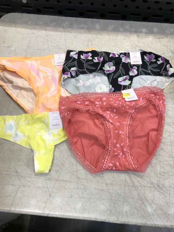 Photo 1 of 4 PIECE SIZE XSMALL WOMENS UNDERWEAR, STYLES VARY 