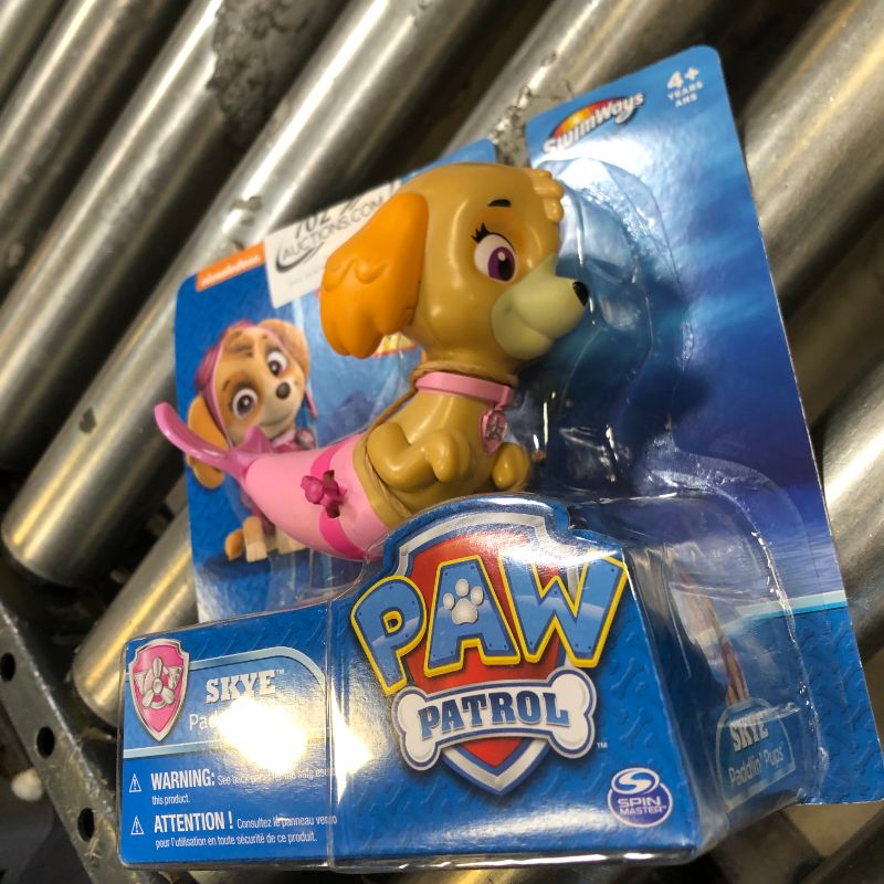 Photo 3 of SwimWays Paw Patrol Paddlin' Pups Skye, Bath Toys & Pool Party Supplies for Kids Ages 4 and Up Paddlin Pups