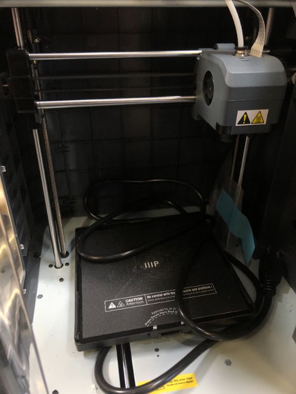 Photo 2 of Monoprice Voxel 3D Printer - Black/Gray with Removable Heated Build Plate (150 x 150 x 150 mm)