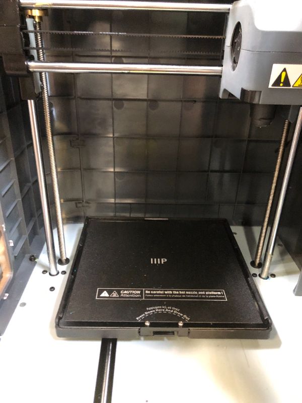 Photo 2 of Monoprice MP Voxel 3D Printer, Fully Enclosed, Assisted Level, Easy Wi-Fi, Touch Screen, 8GB On-Board Memory [Polar 3D] - JUST THE PRINTER 
