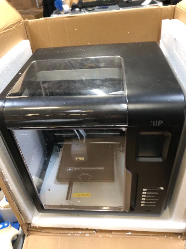 Photo 1 of Monoprice MP Voxel 3D Printer, Fully Enclosed, Assisted Level, Easy Wi-Fi, Touch Screen, 8GB On-Board Memory [Polar 3D]
