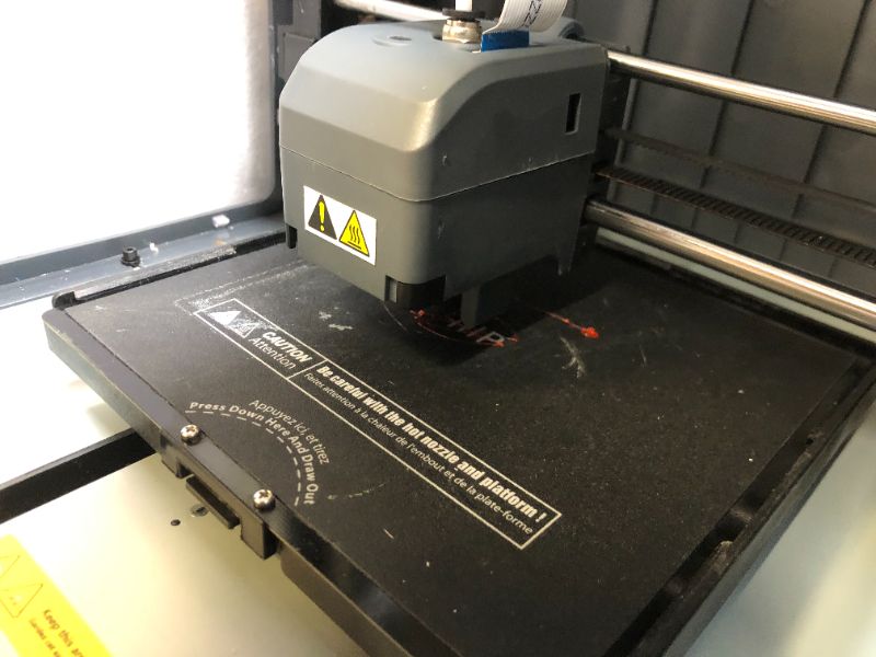 Photo 1 of Monoprice MP Voxel 3D Printer, Fully Enclosed, Assisted Level, Easy Wi-Fi, Touch Screen, 8GB On-Board Memory [Polar 3D]
