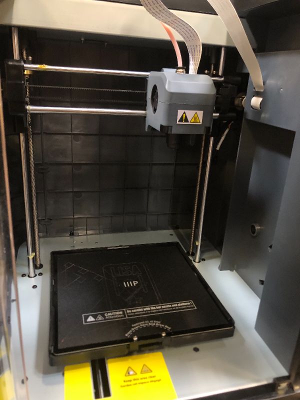 Photo 3 of Monoprice MP Voxel 3D Printer, Fully Enclosed, Assisted Level, Easy Wi-Fi, Touch Screen, 8GB On-Board Memory [Polar 3D]
JUST THE PRINTER