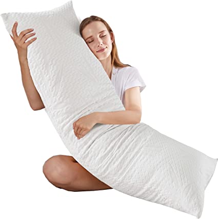 Photo 1 of  Bamboo Body Pillow for Adults - Long Body Pillow for Bed 