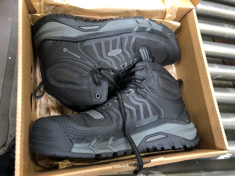 Photo 2 of KEEN Utility Men's, Kansas City Mid Boot Black/Gun Metal 11