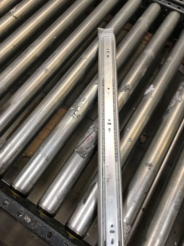Photo 1 of 22 Inch Hardware Full Extension Ball Bearing Side Mount Drawer Slides,100 LB Capacity 