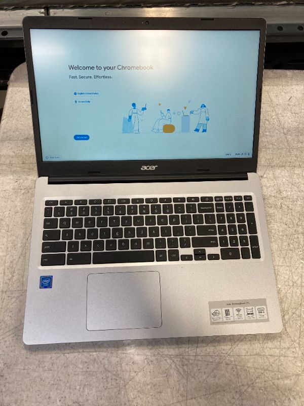 Photo 10 of -Acer - Acer-Chromebook 317 Laptop–17.3 FHD IPS Touch Display–Intel Pentium Silver N6000 Processor–8GB LPDDR4X–64GB eMMC– WiFi6