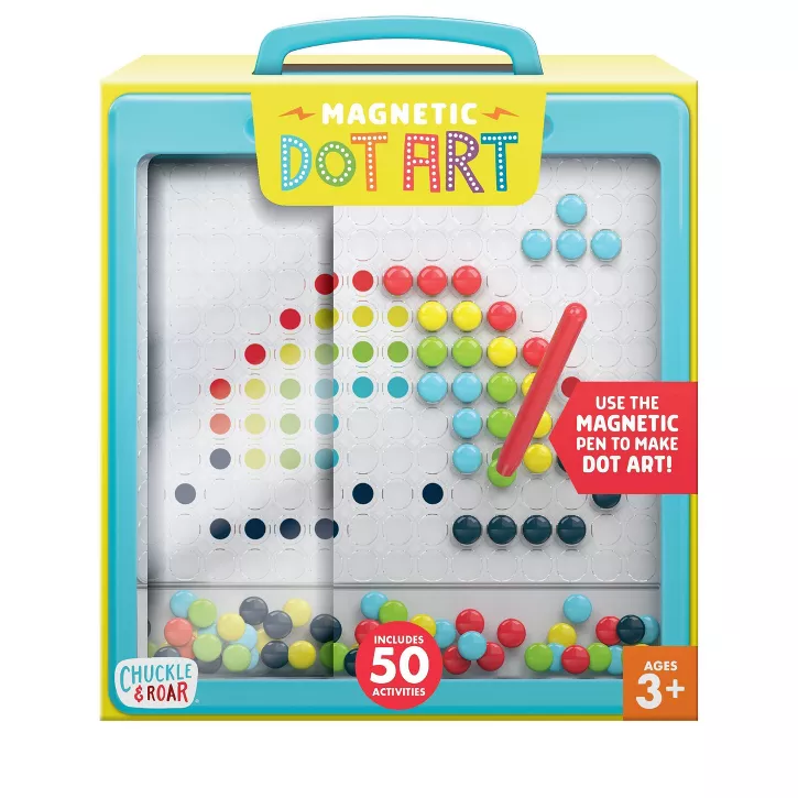 Photo 1 of Chuckle & Roar Magnetic Dot Art Designer Travel Art Kit