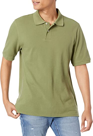 Photo 1 of Amazon Essentials Men's Regular-Fit Cotton Pique Polo Shirt - 2XL -