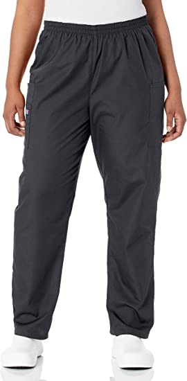 Photo 1 of Cherokee Women's Workwear Elastic Waist Cargo Scrubs Pant - XL -